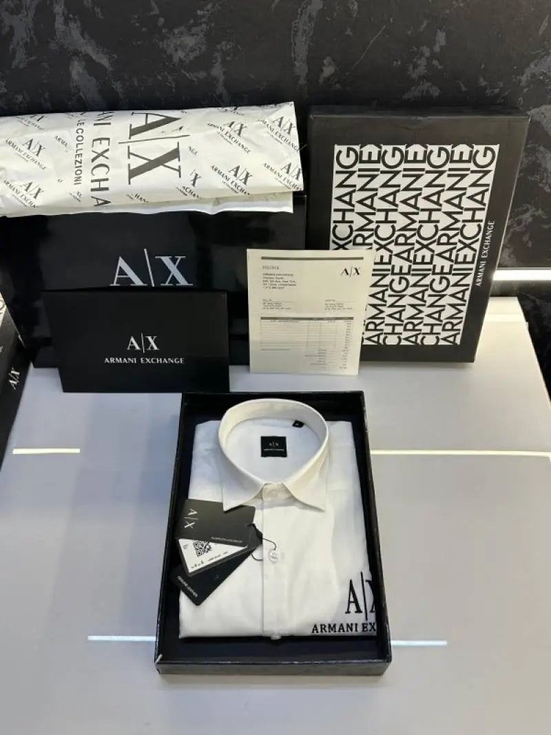 Arman i Exchange Current Store Article Shirt with Box packing White - (234)