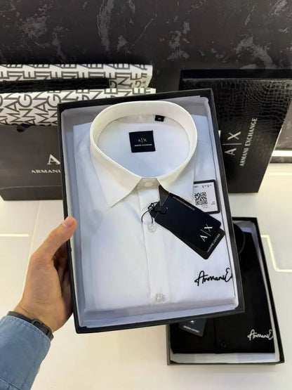 Arman i Exchange Store article Shirt with original box Carry bag ( White )