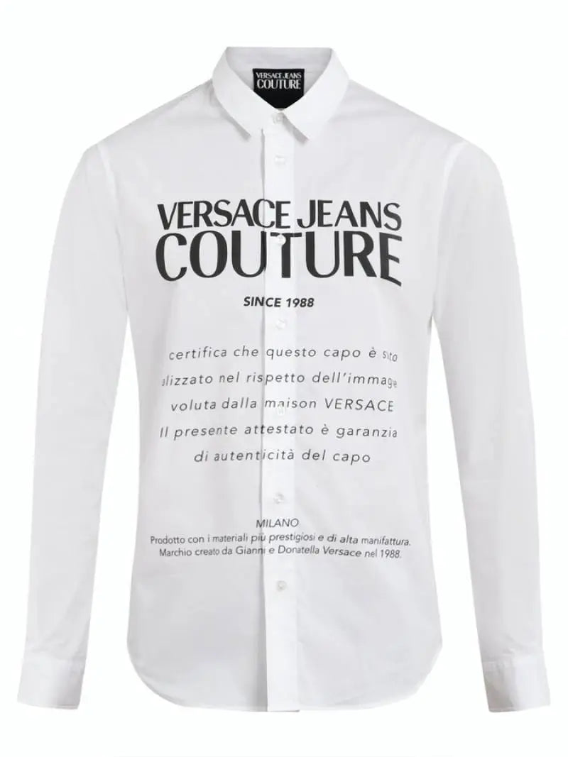 Versac e Store Article Shirt with Original box packing ( White )