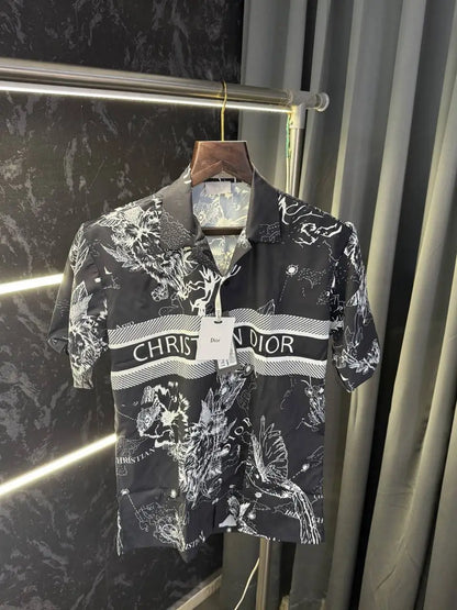 Christian Dio r Store article shirt with Box Carry bag