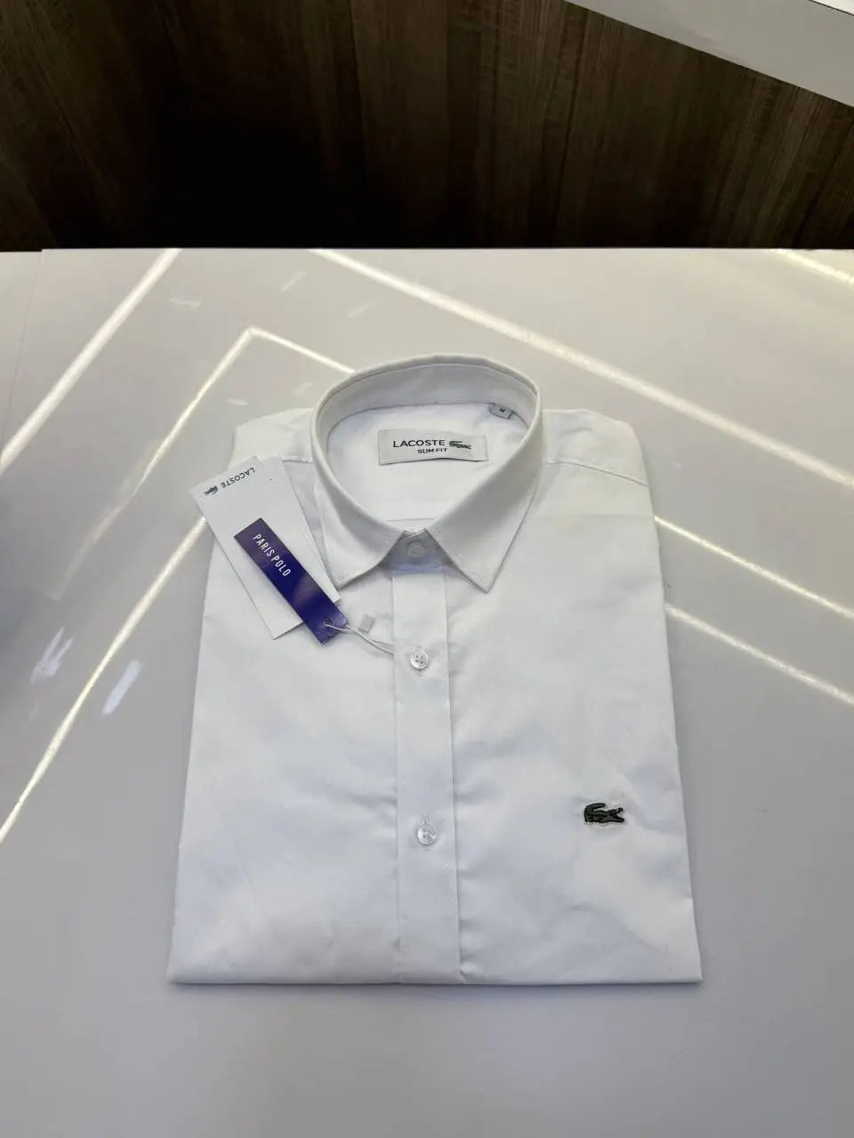 Lacost e Premium Shirt ( White )