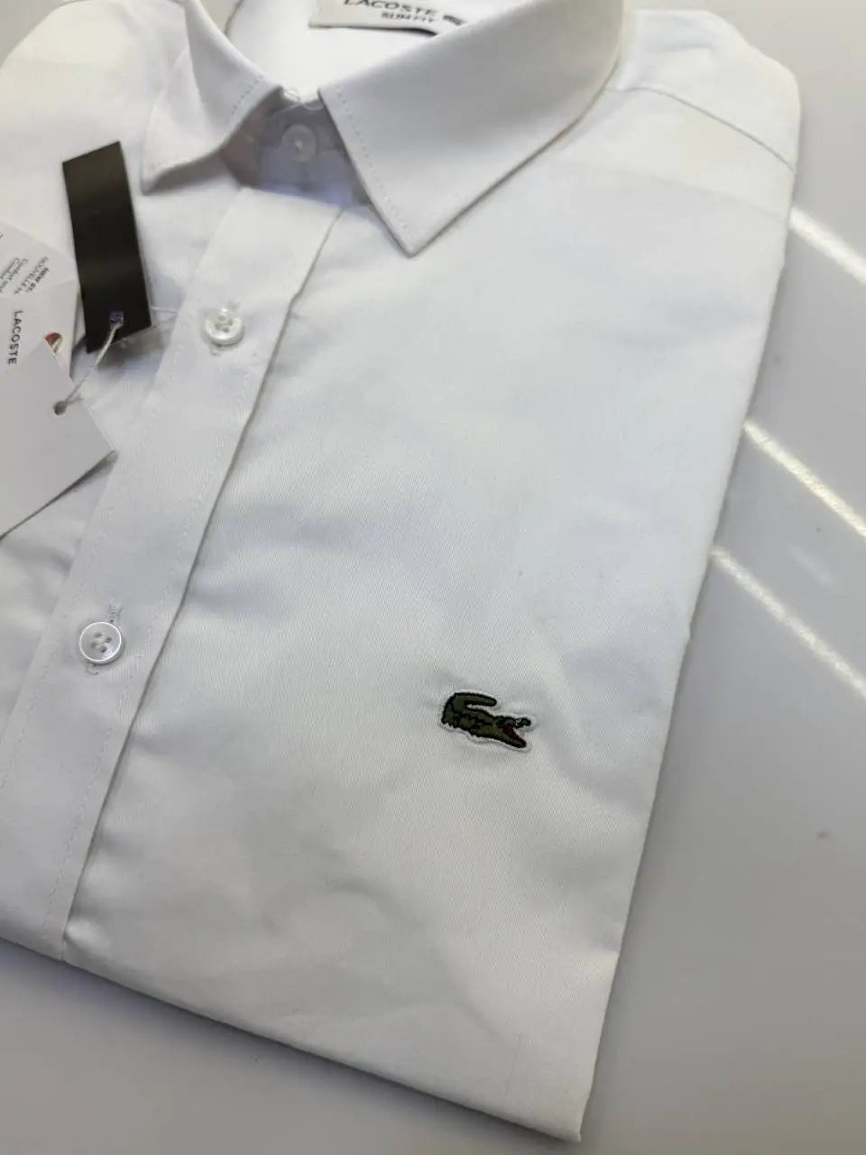 Lacost e Premium Shirt ( White )
