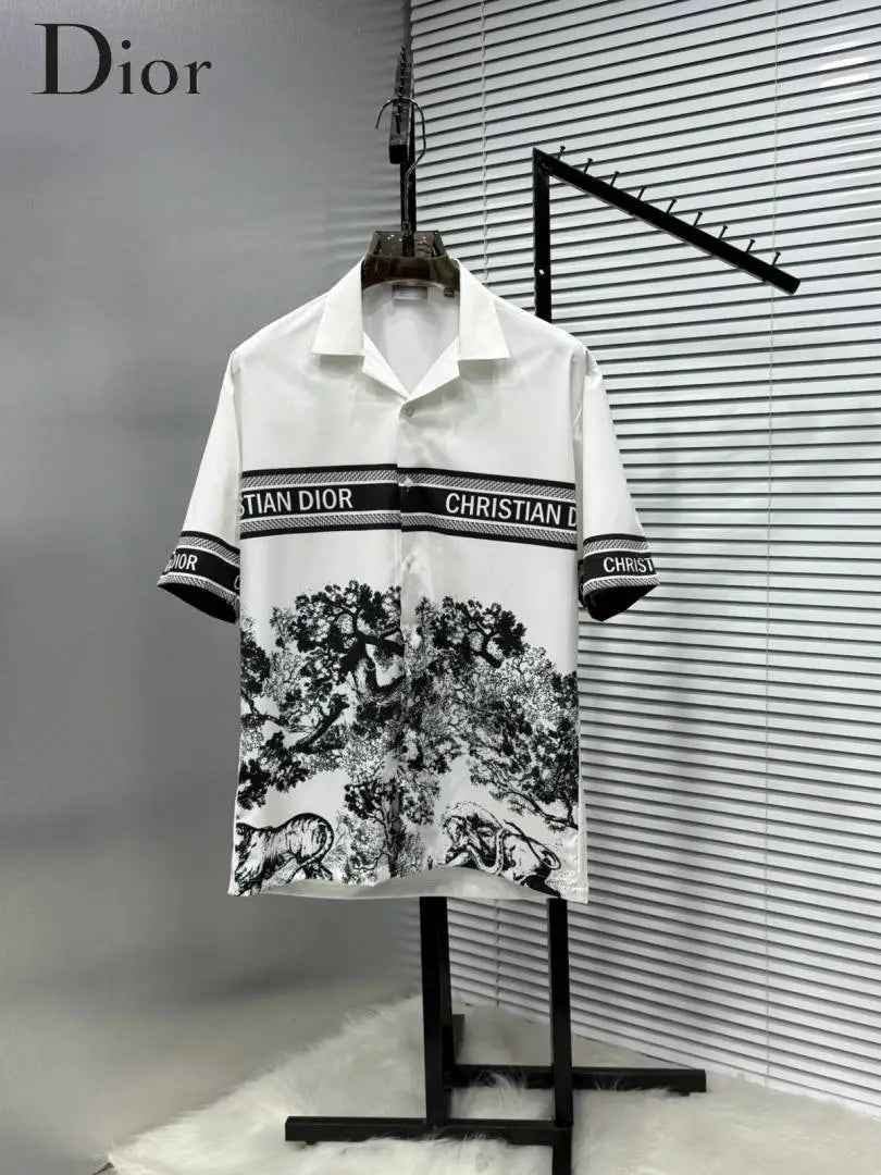 Christian Dio r Imported Shirt ( White )