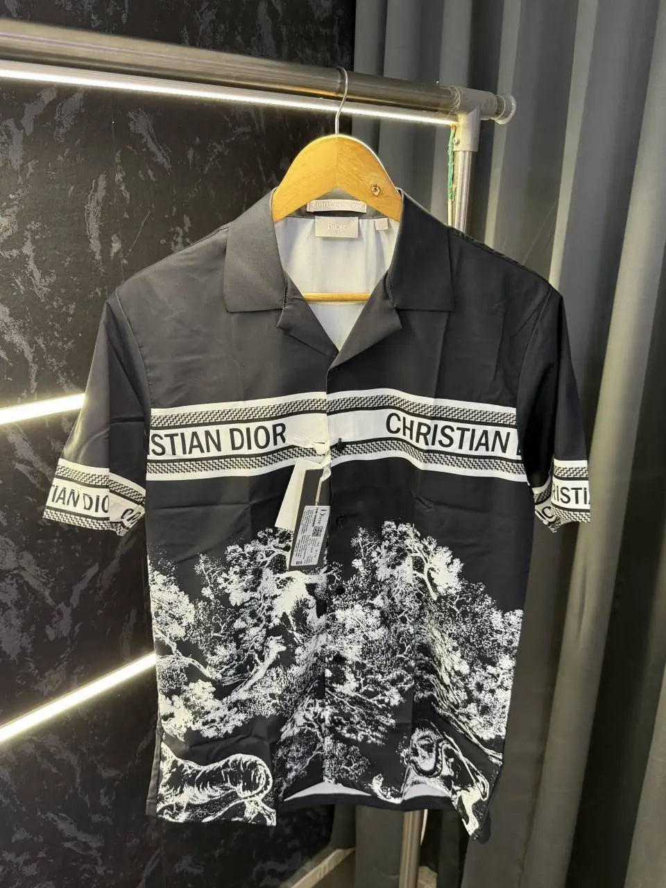 Christian Dio r Imported Shirt ( Black )