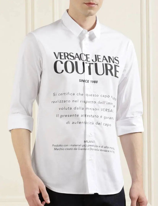 Ver$ace Store Article Shirt ( White )