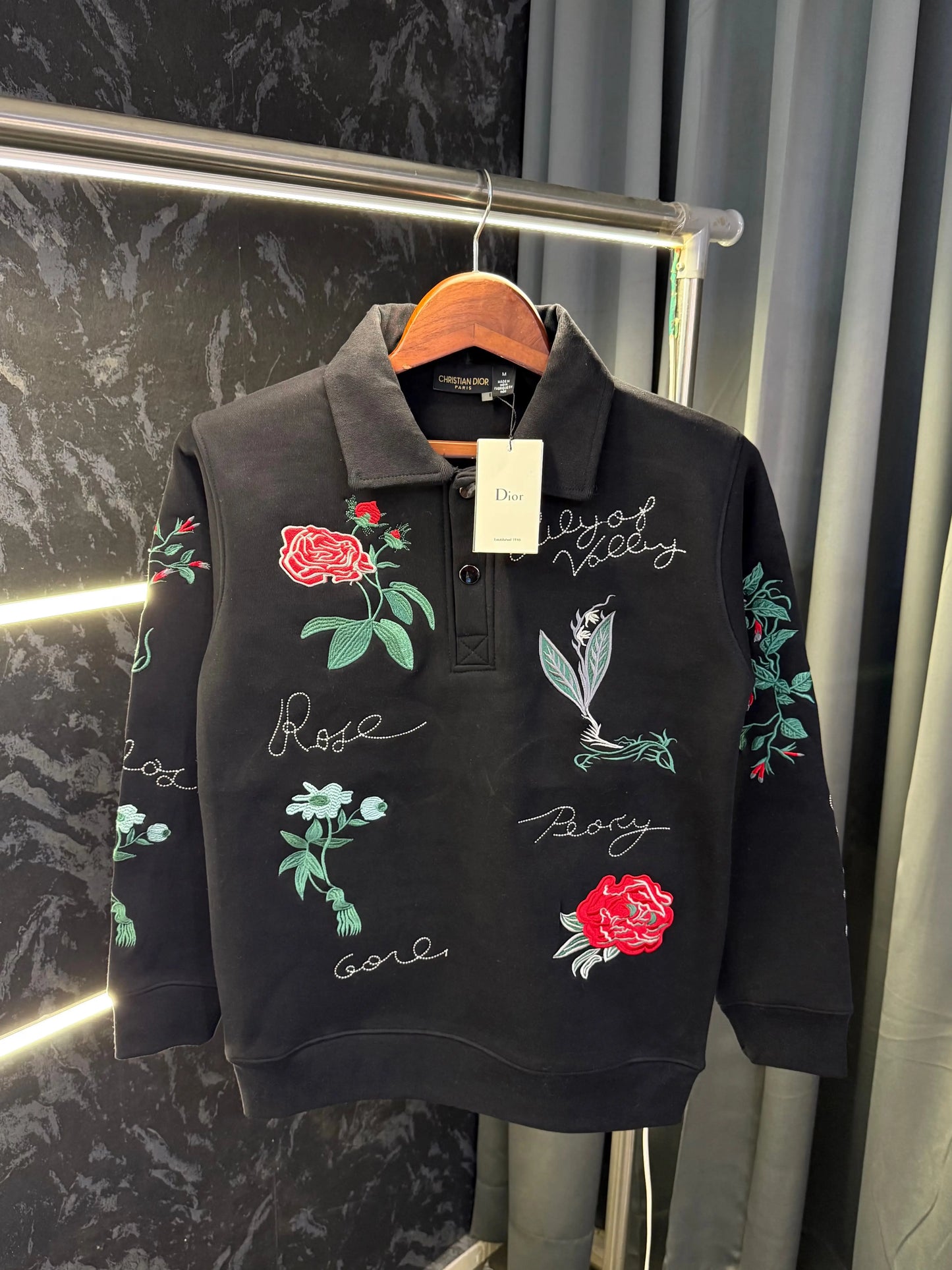 Christian Dio r Karan Aujla Sweatshirt (Black)