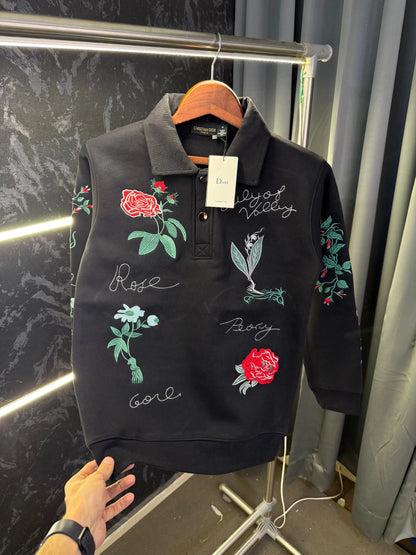 Christian Dio r Karan Aujla Sweatshirt (Black)