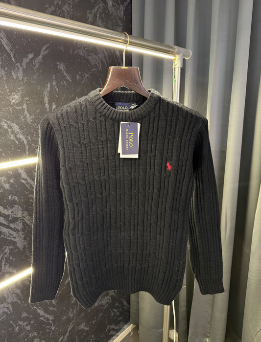 Ralph_Lauren Premium Cable Knit Sweater (Store Article)