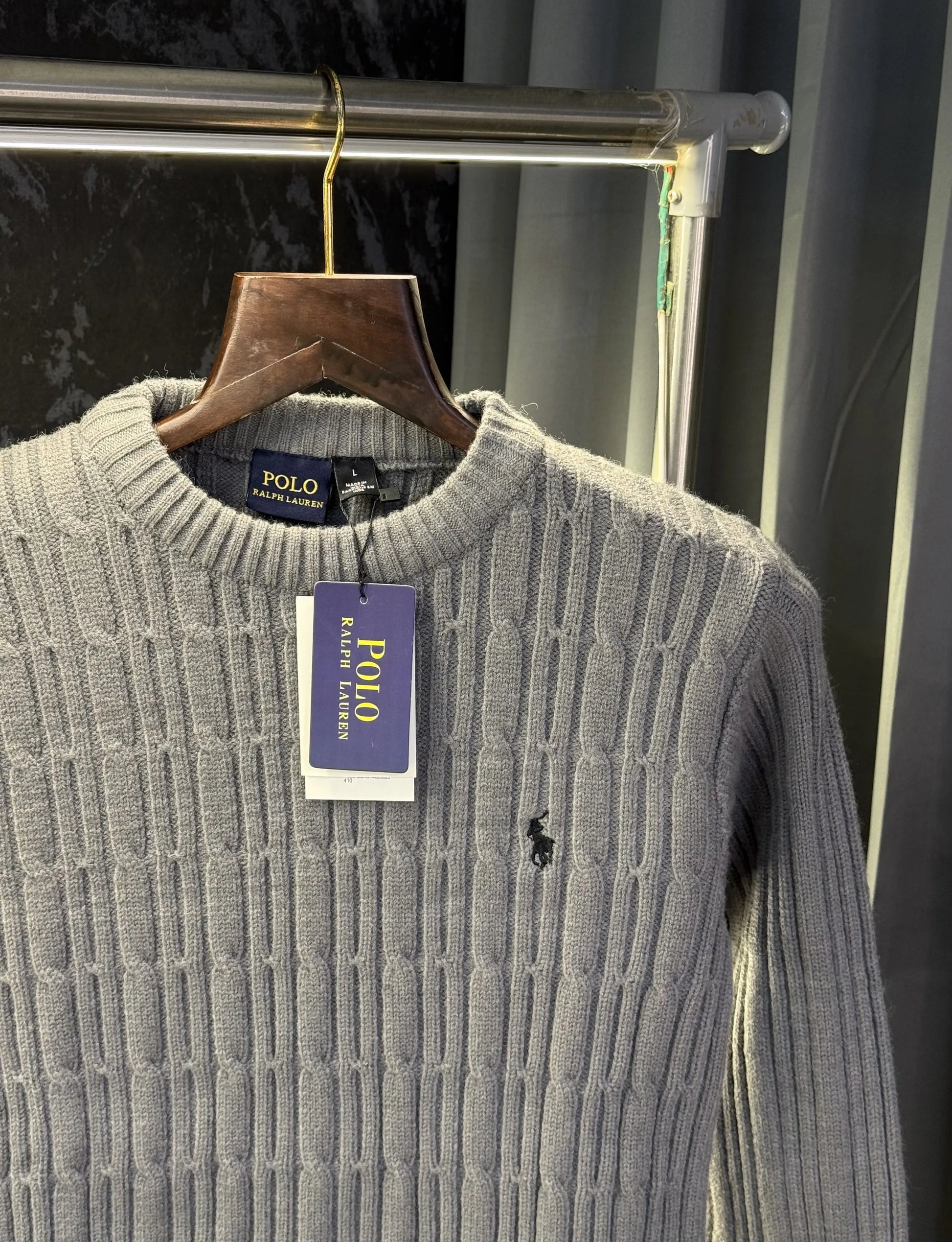 Ralph_Lauren Premium Cable Knit Sweater (Store Article)