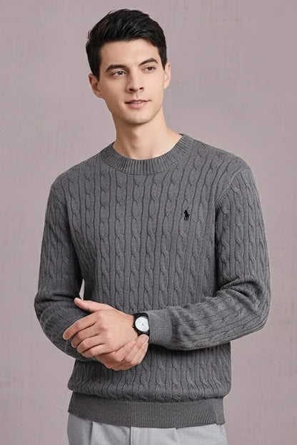Ralph_Lauren Premium Cable Knit Sweater (Store Article)