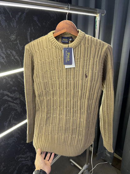 Ralph_Lauren Premium Cable Knit Sweater (Store Article)