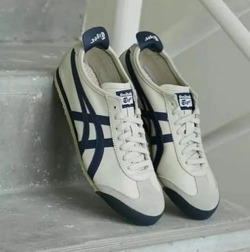 Onitsuka Tiger Mexico Beige Sneakers For Mens