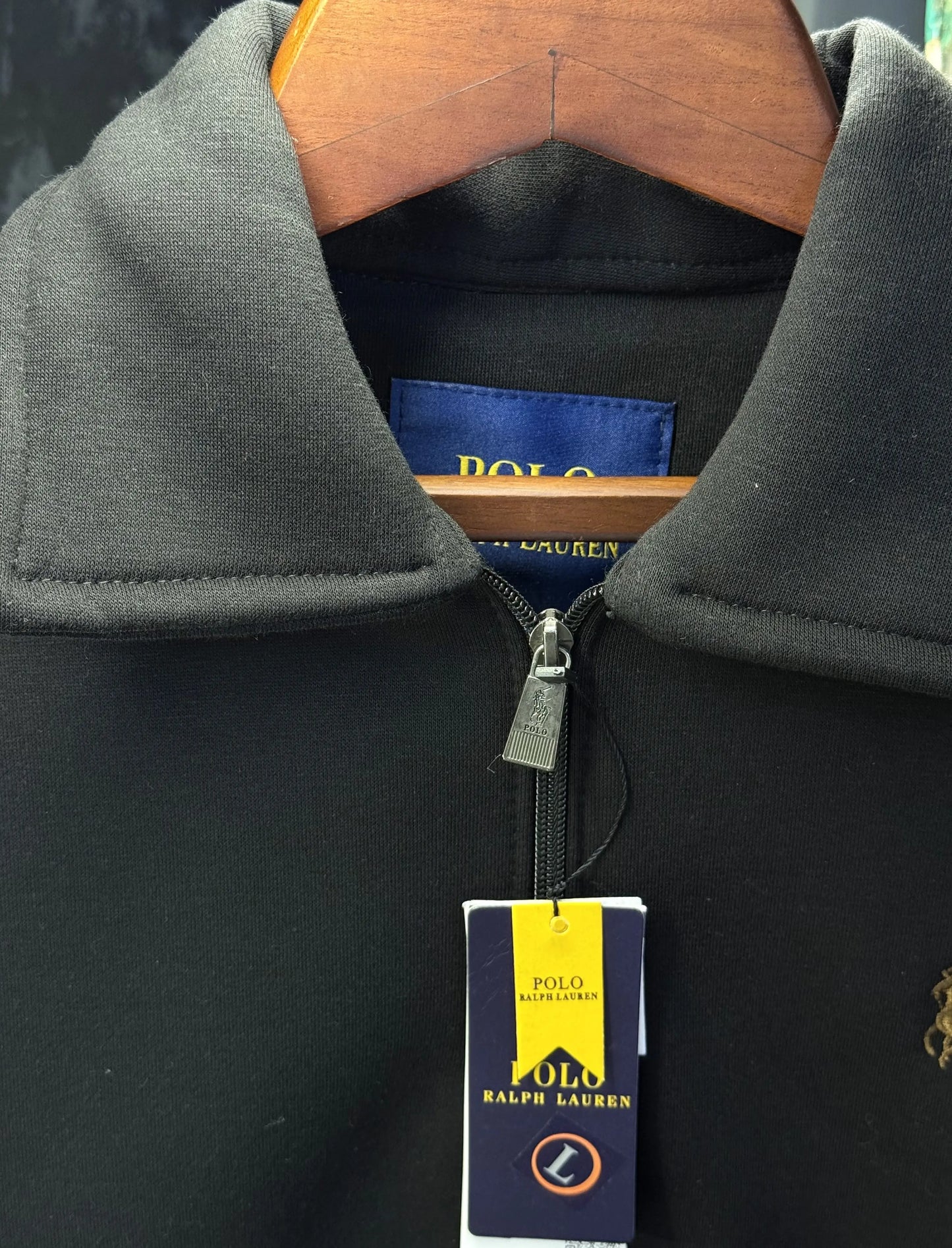 Ralph_Lauren Polo Sweater (Black)