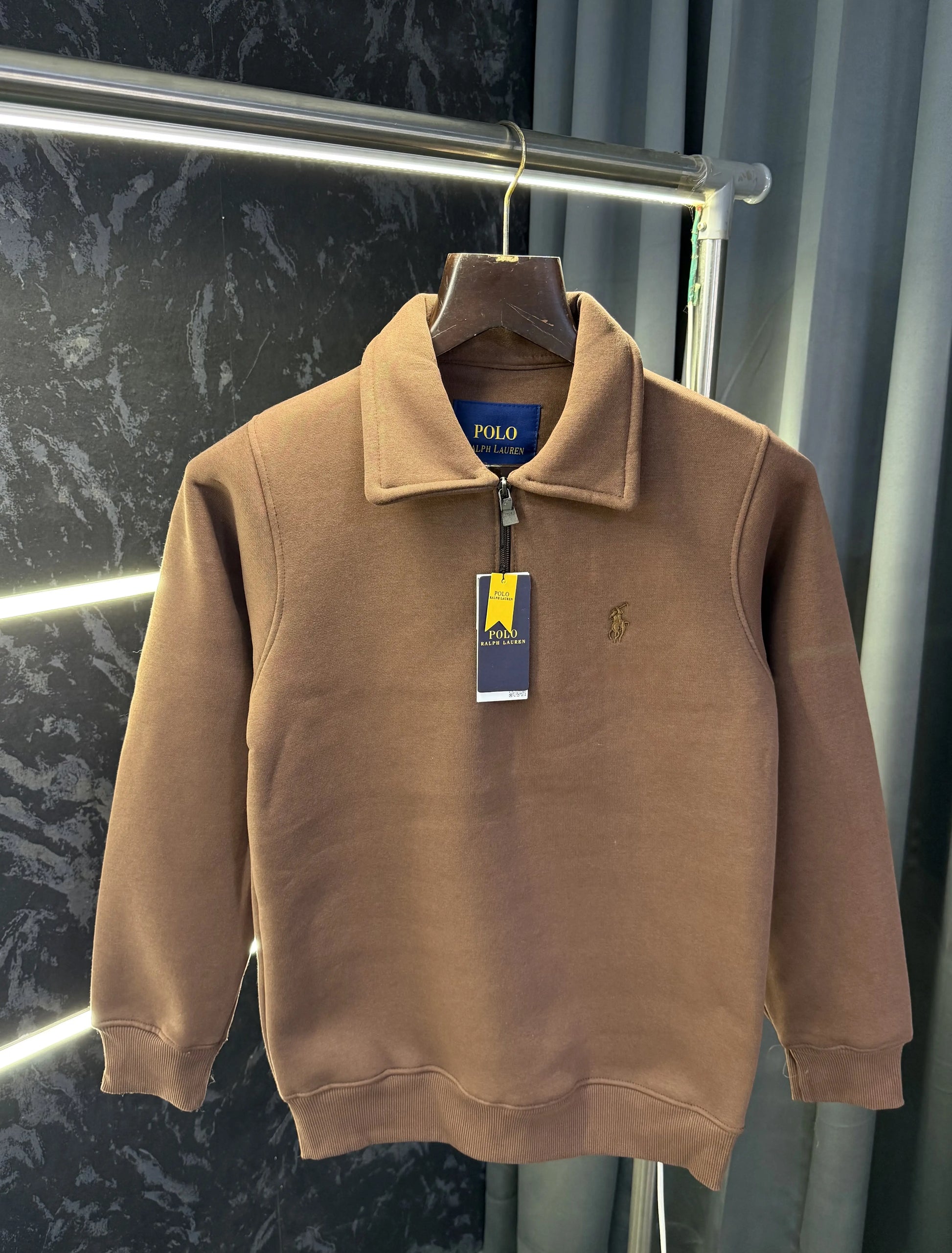 Ralph_Lauren Polo Sweater (Brown)