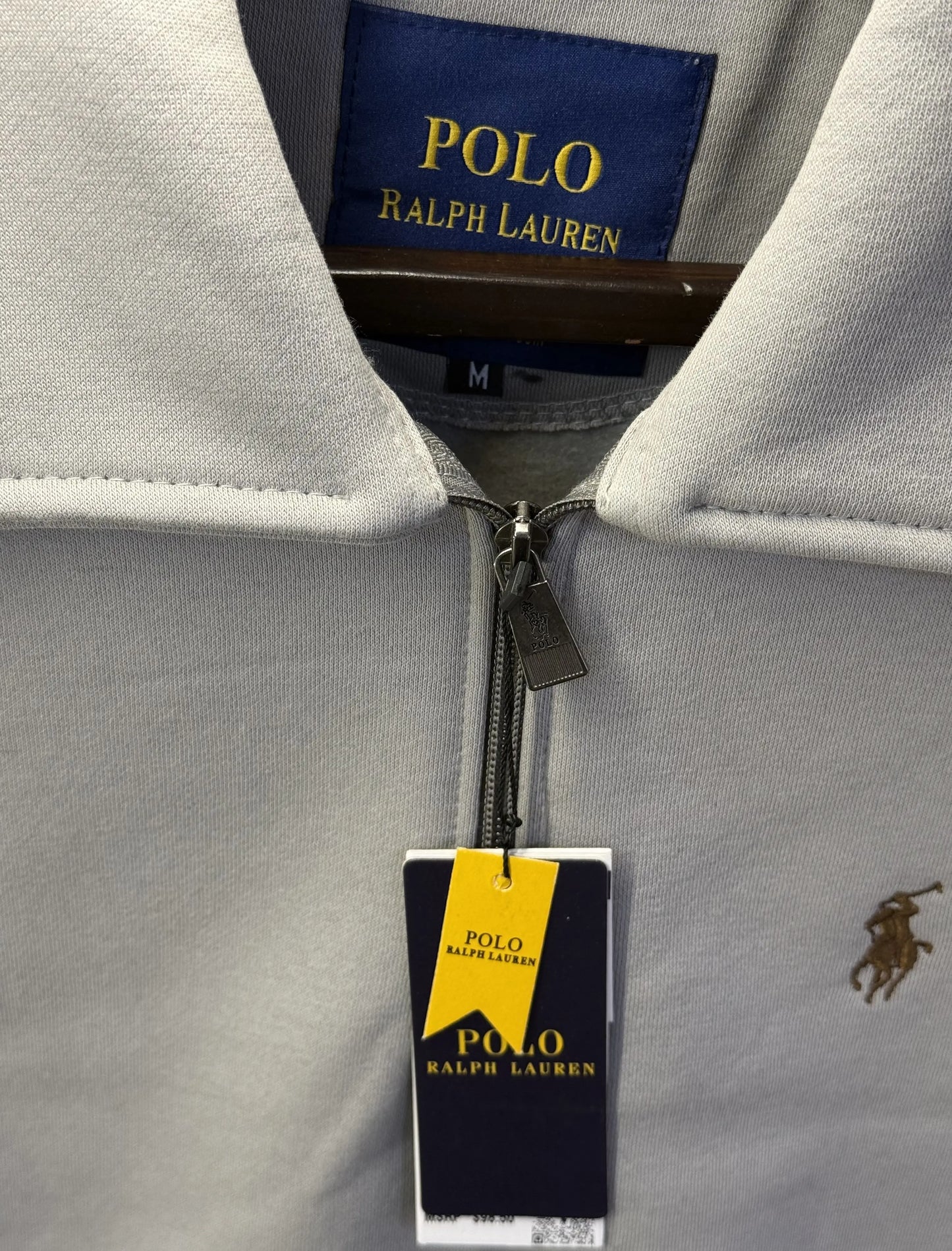 Ralph_Lauren Polo Sweater (Light Grey)