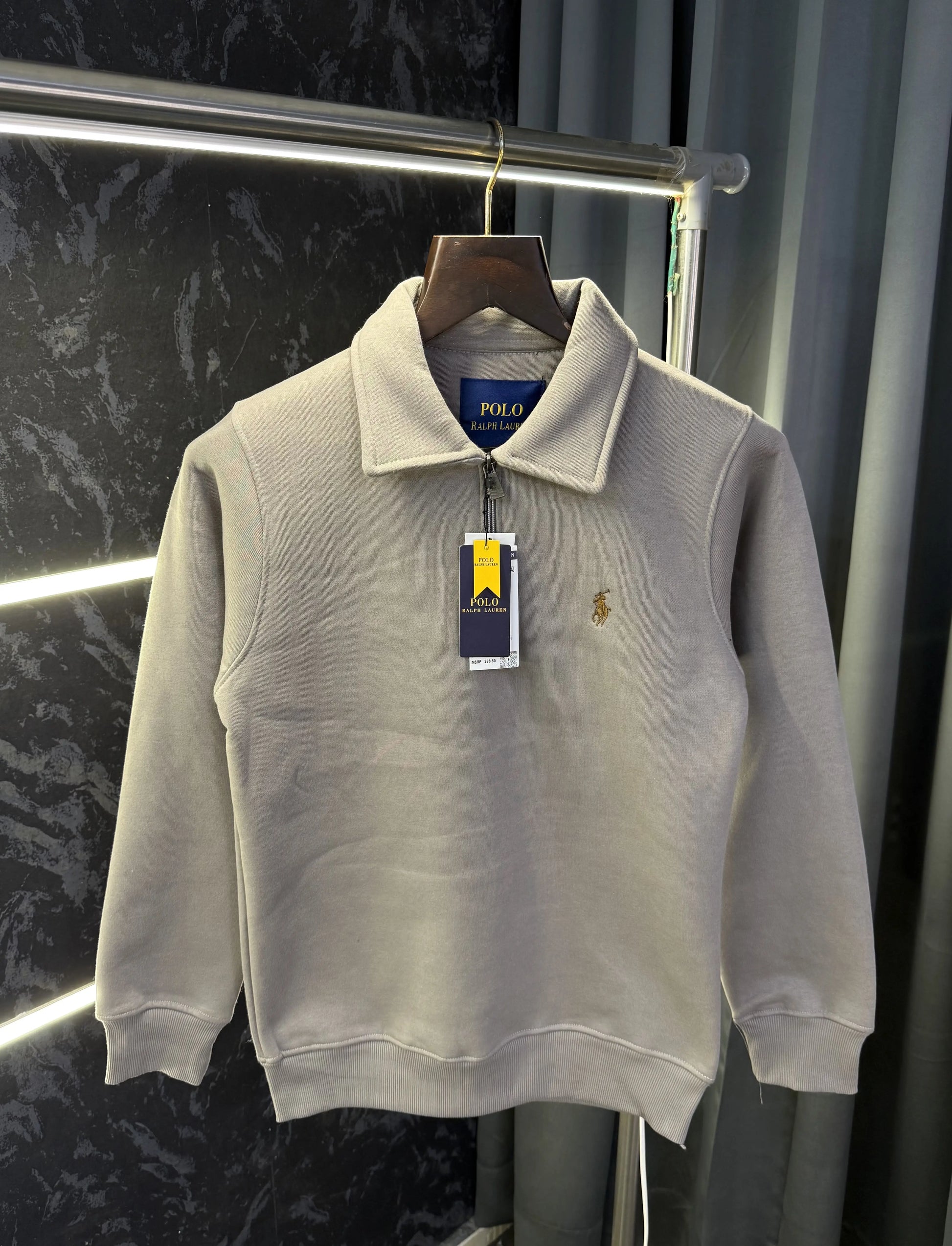Ralph_Lauren Polo Sweater (Dark Grey)