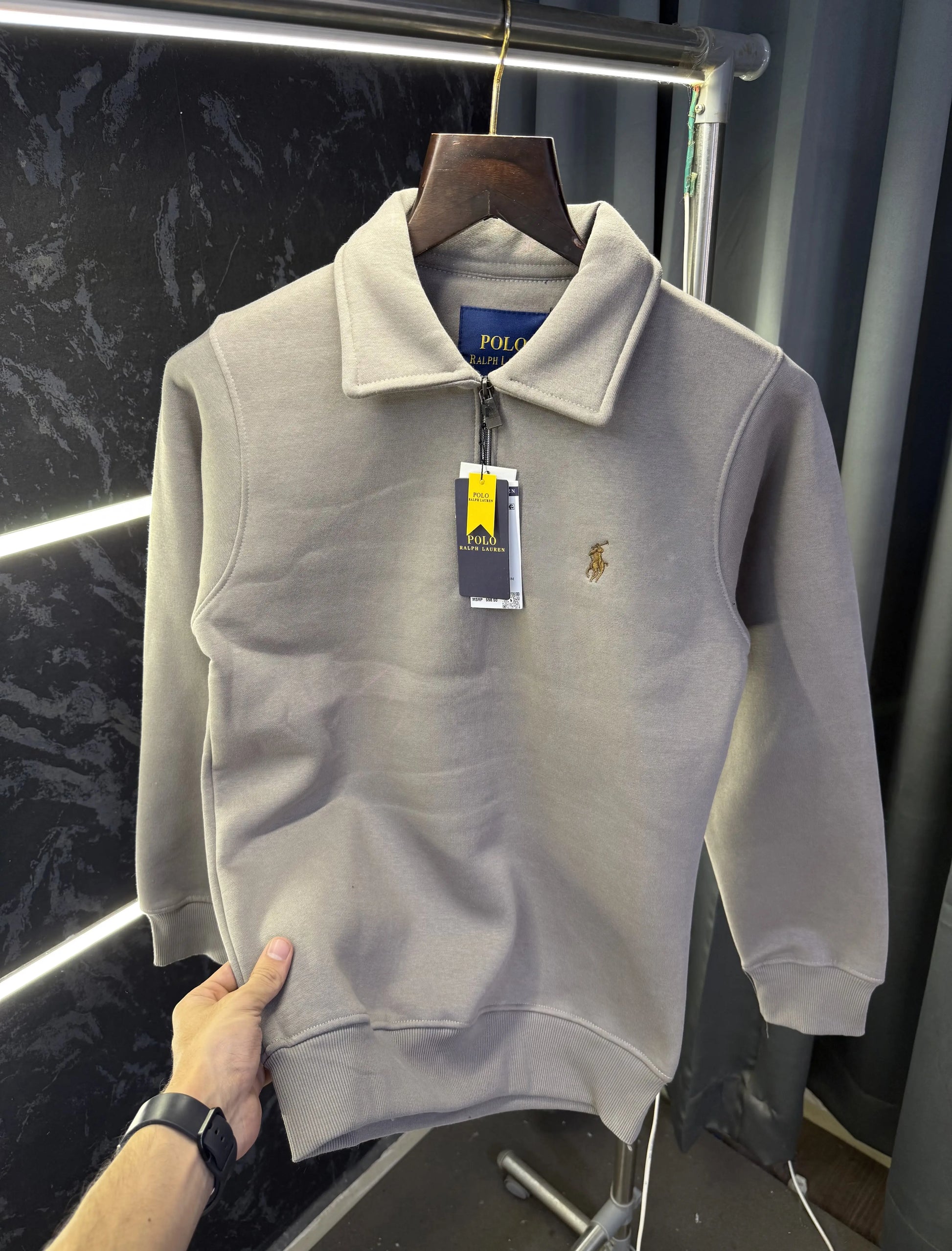 Ralph_Lauren Polo Sweater (Dark Grey)