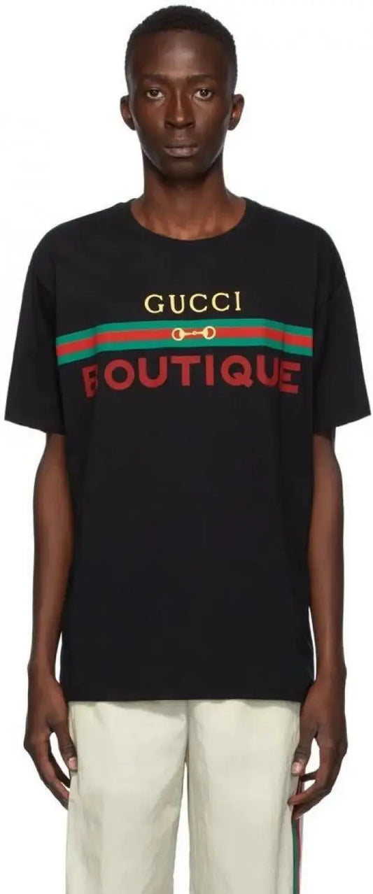 Gucc i Black Look Imported  T-Shirt