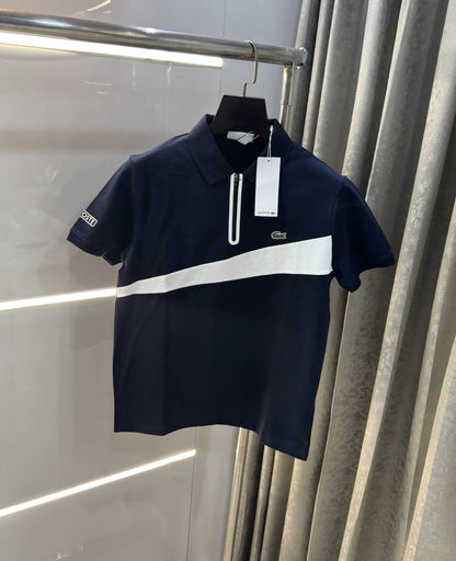 Lacost e Navy Blue Premium Polo T-Shirt