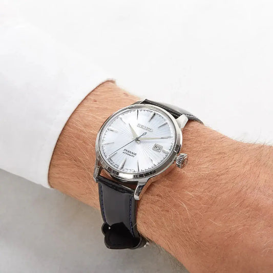 Seiko Presage Automatic White Black