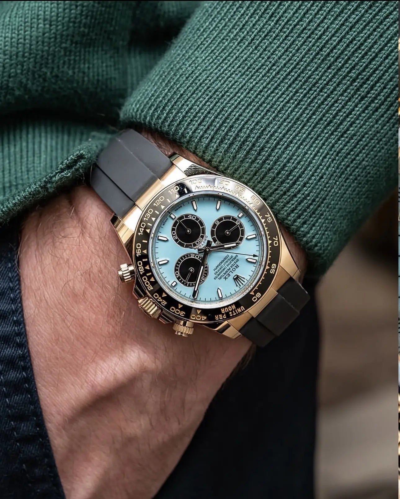 Role_x Daytona Cosmograph Oysterflex Tiffini