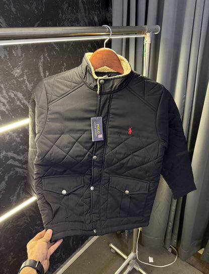 Ralph_Lauren Premium Puffer Jacket (Black)
