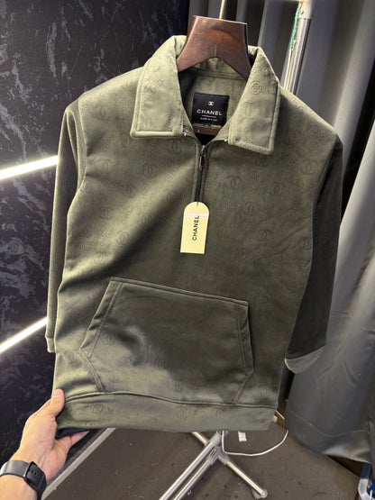 Chane l Paris Imported Sweatshirt (Green)