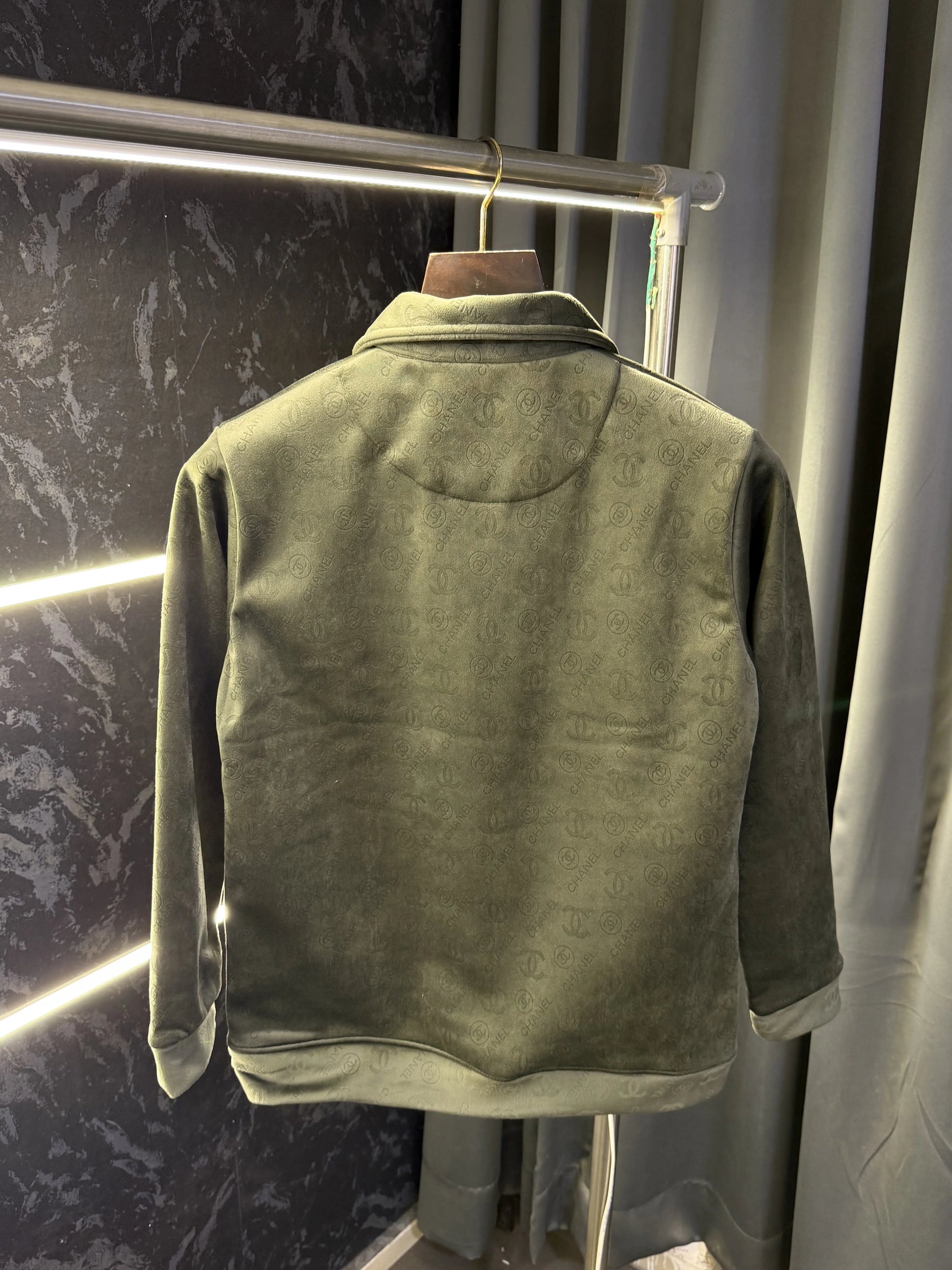 Chane l Paris Imported Sweatshirt (Green)