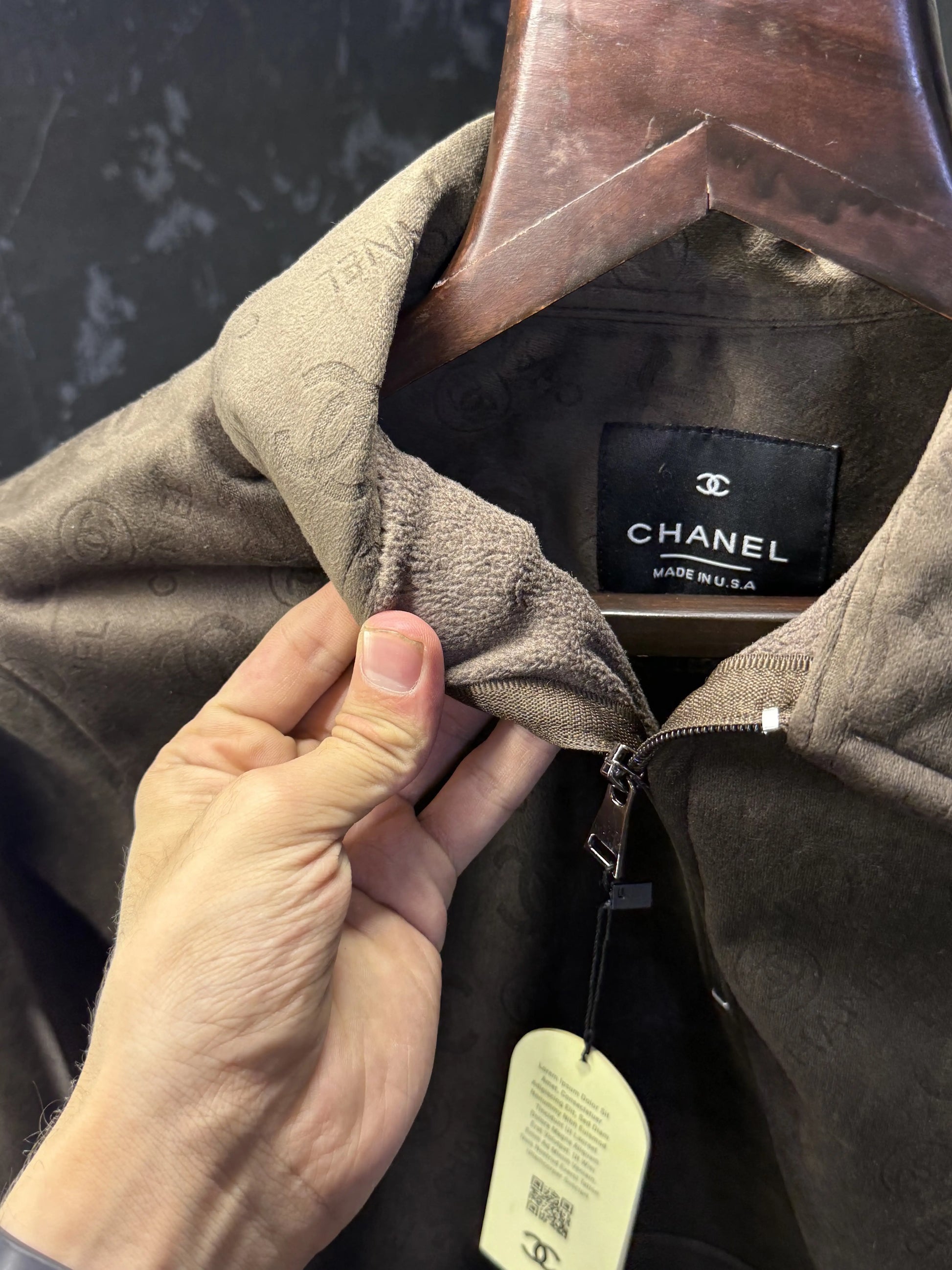Chane l Paris Imported Sweatshirt ( Brown )