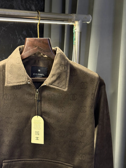 Chane l Paris Imported Sweatshirt ( Brown )