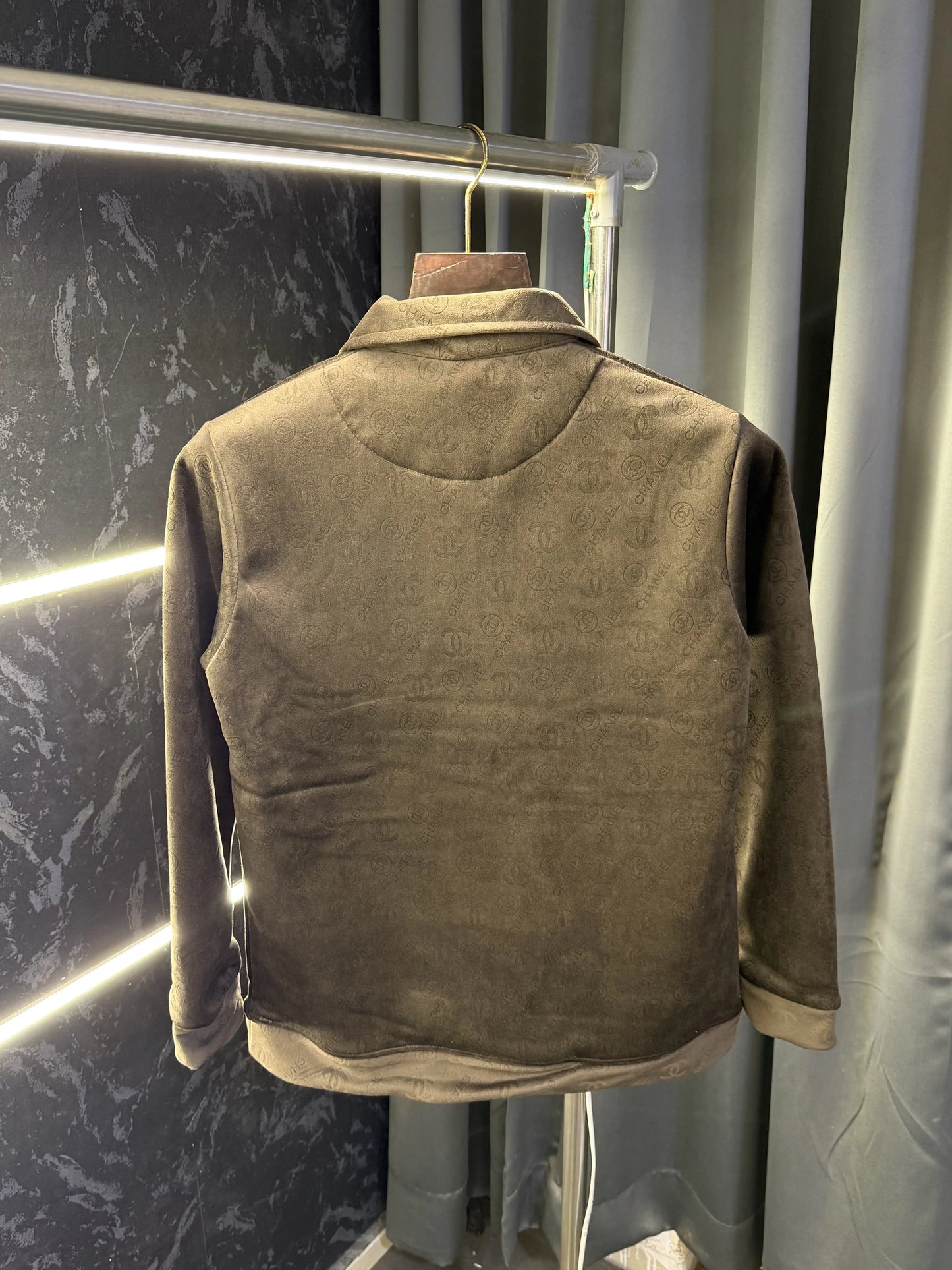 Chane l Paris Imported Sweatshirt ( Brown )