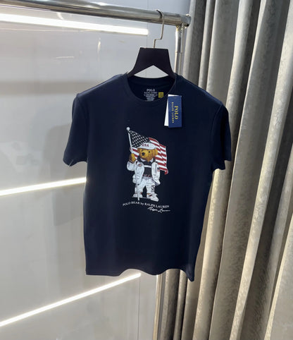 Ralph  Lauren  Teddy Logo Premium T-Shirt