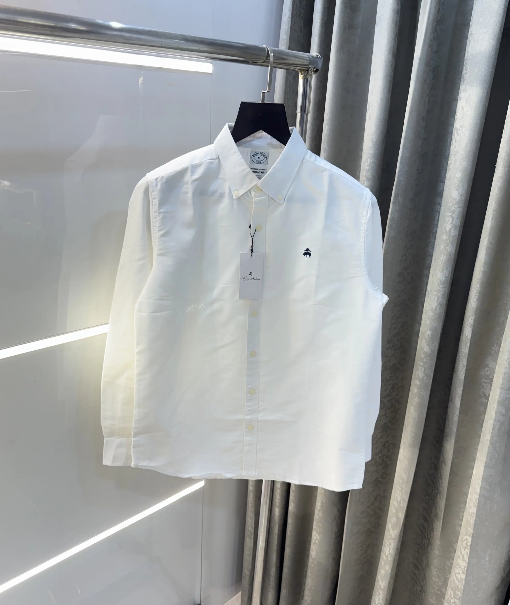 Brooks Brother White Oxford Premium Shirt