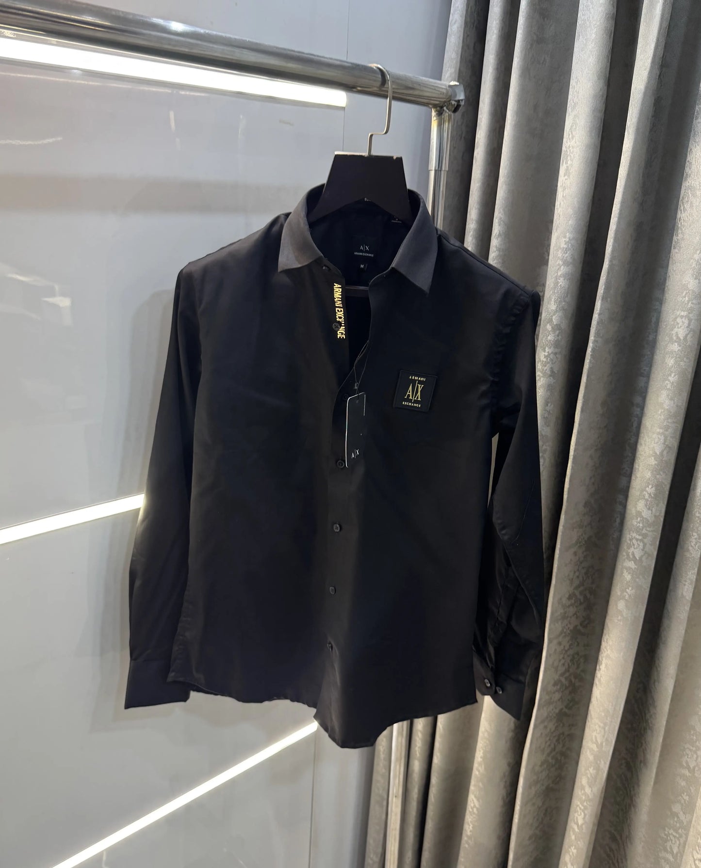 Arman i Exchange Black Logo Work Premium Shirt