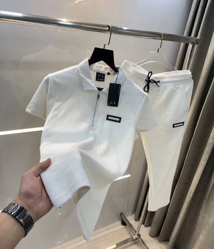 Arman i Exchange White A Logo Work Premium Tracksuit