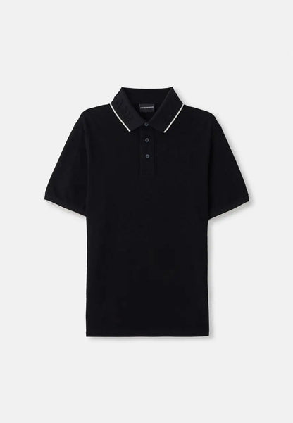 Emporio Arman i Black Premium Polo T-Shirt