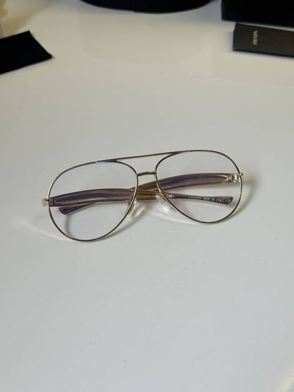 Prada_122_Gold_Aviator_Frame