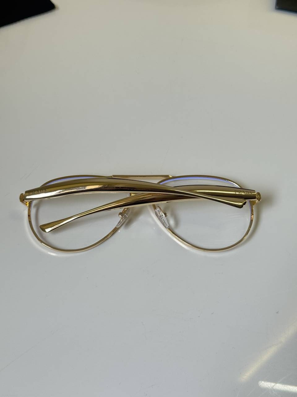 Prada_122_Gold_Aviator_Frame