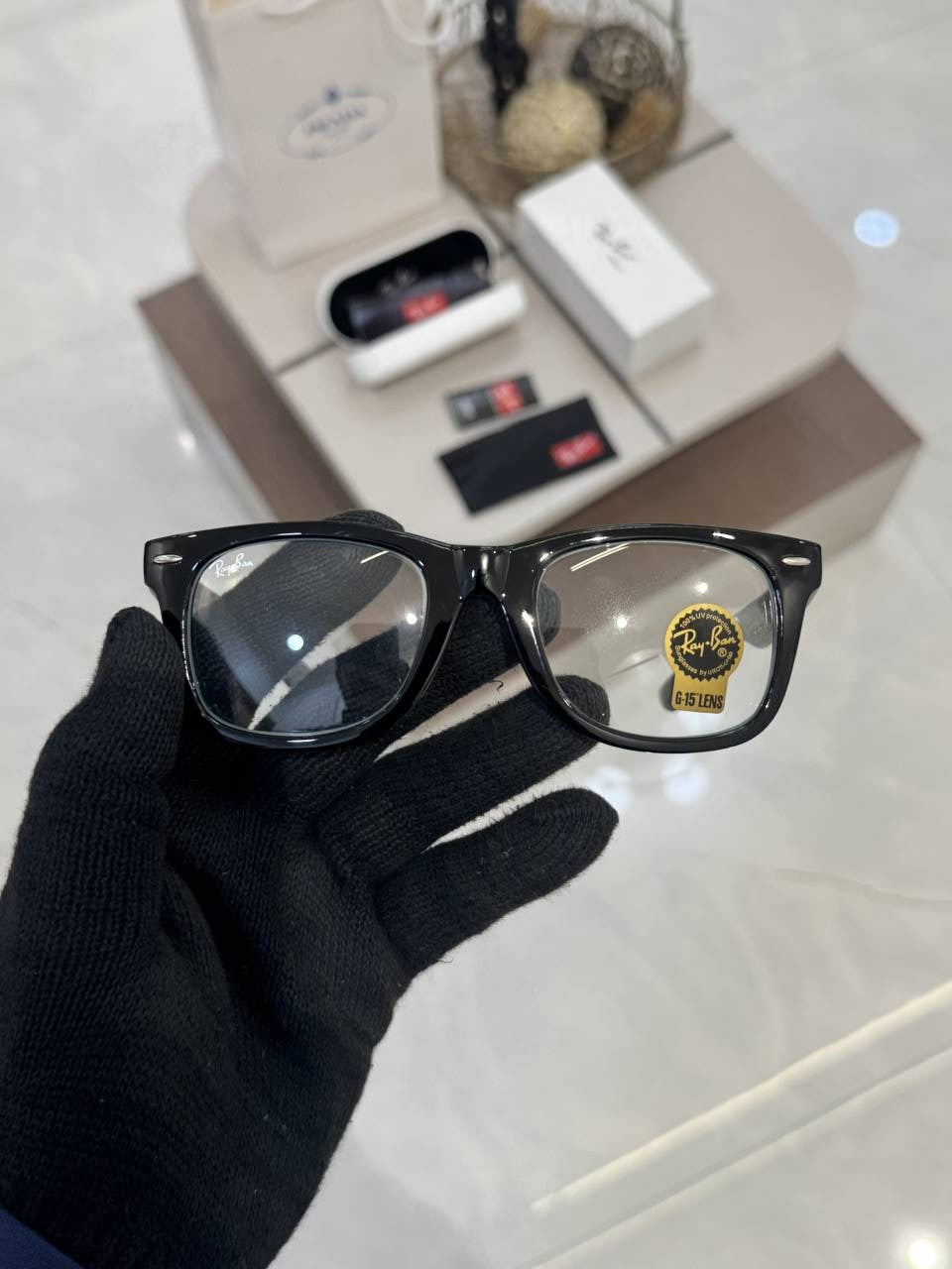 Rayban_2140_Wayferar_Shine_Blk_Frame